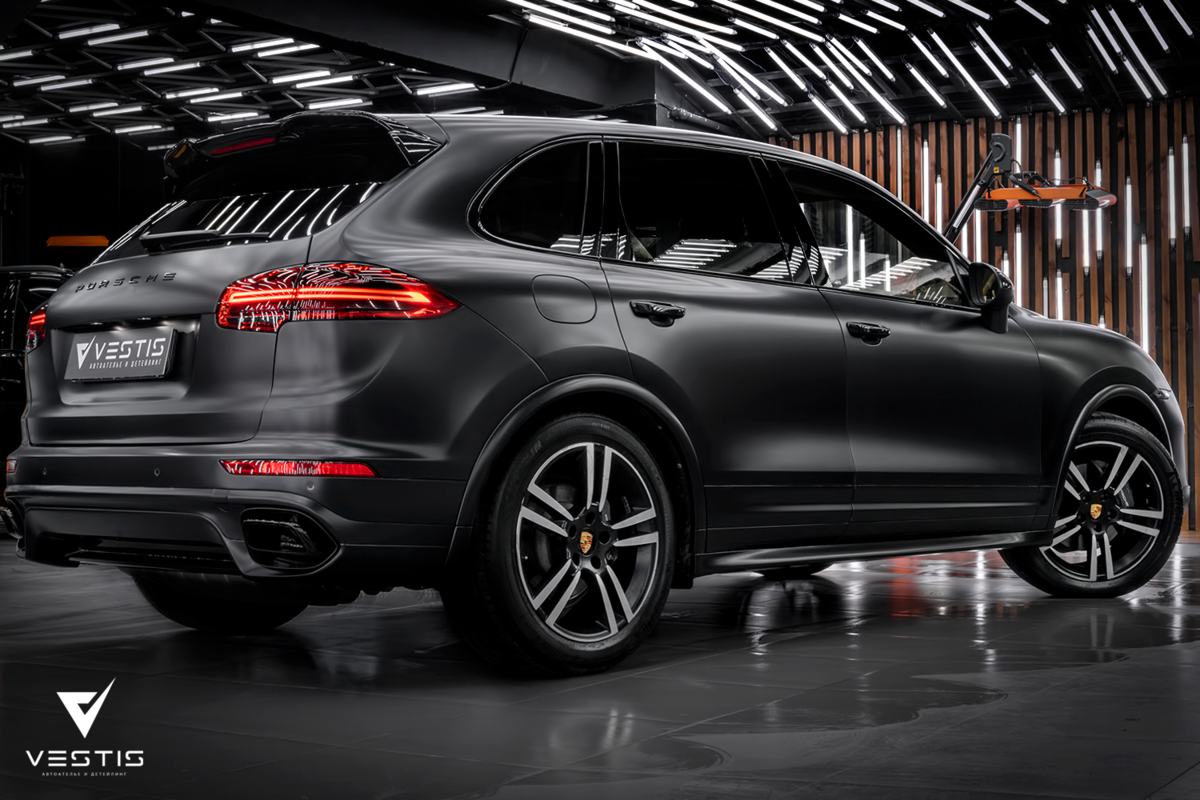 Porsche Cayenne — Рестайлинг передней части в стиле E3 и задней части в стиле 958.2
