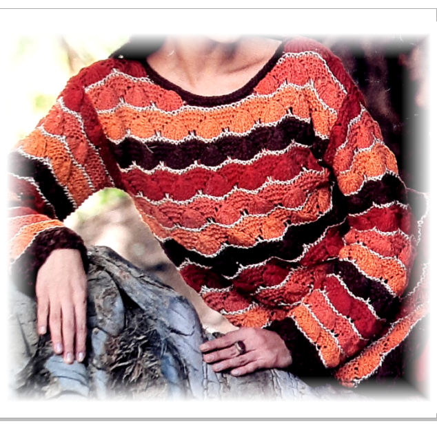 Фото из журнала по вязанию 