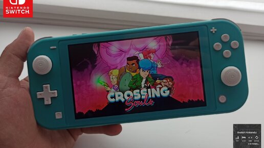 Crossing Souls Nintendo Switch Lite gameplay