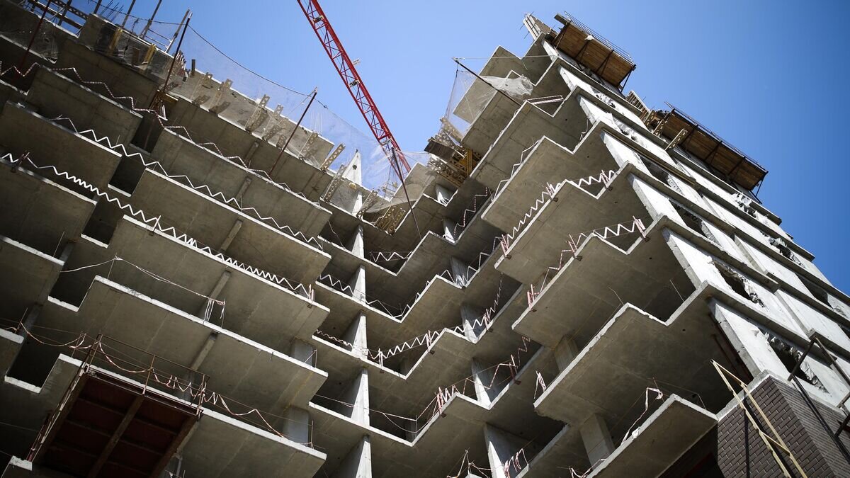    Строительство жилых домов© РИА Новости / Виталий Тимкив