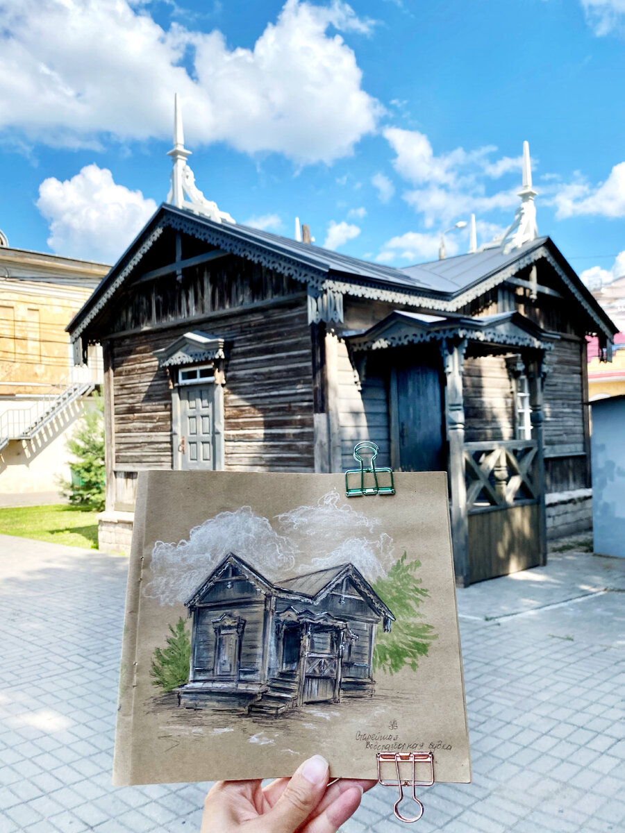 Единственная сохранившаяся водоразборная будка в Туле 