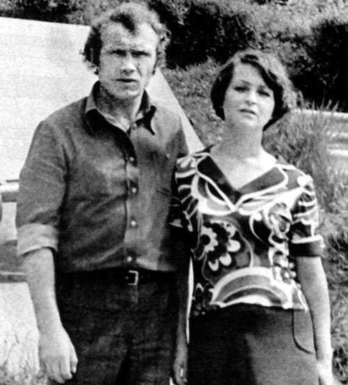 С женой Валентиной