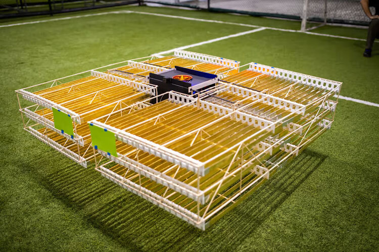    Прототип дрона с двигателем на ионном ветре