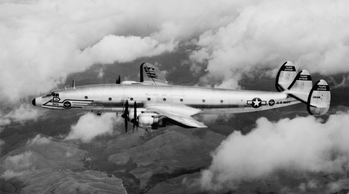 A U.S. Navy Lockheed R7V-1 / Фото:U.S. Navy