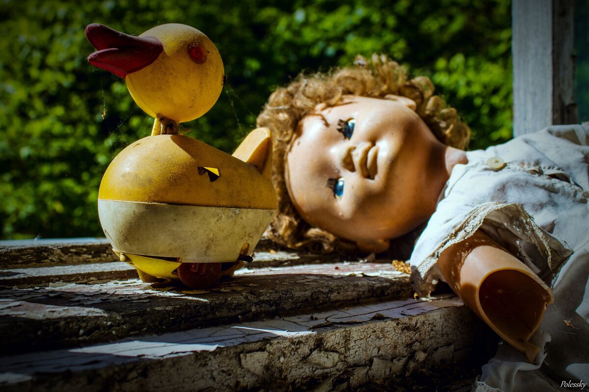 Заброшенный детский сад Припяти, в 2-х км от ЧАЭС