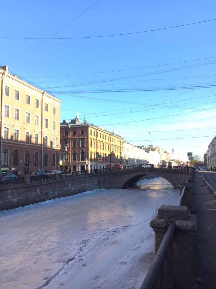 Канал Грибоедова зимой