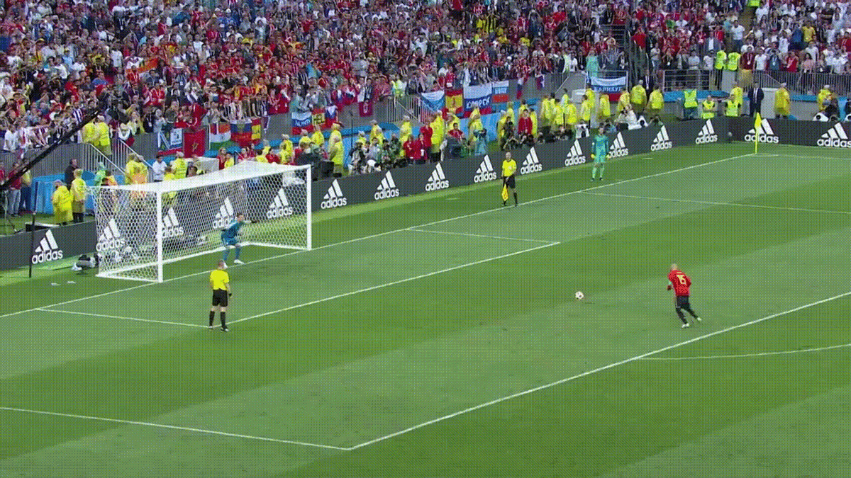 Серия пенальти. 3:3. Серхио Рамос.