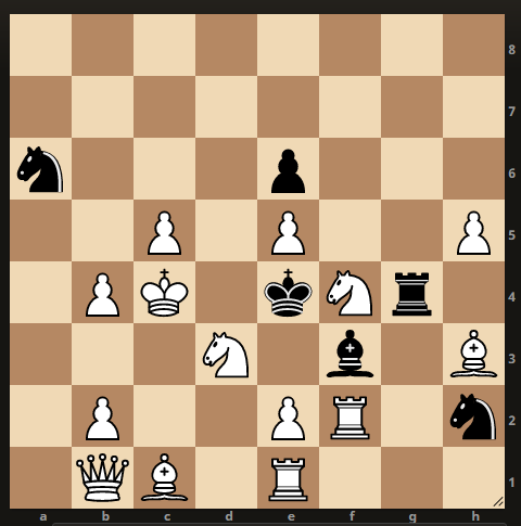 Рисунок 1. Ход белых