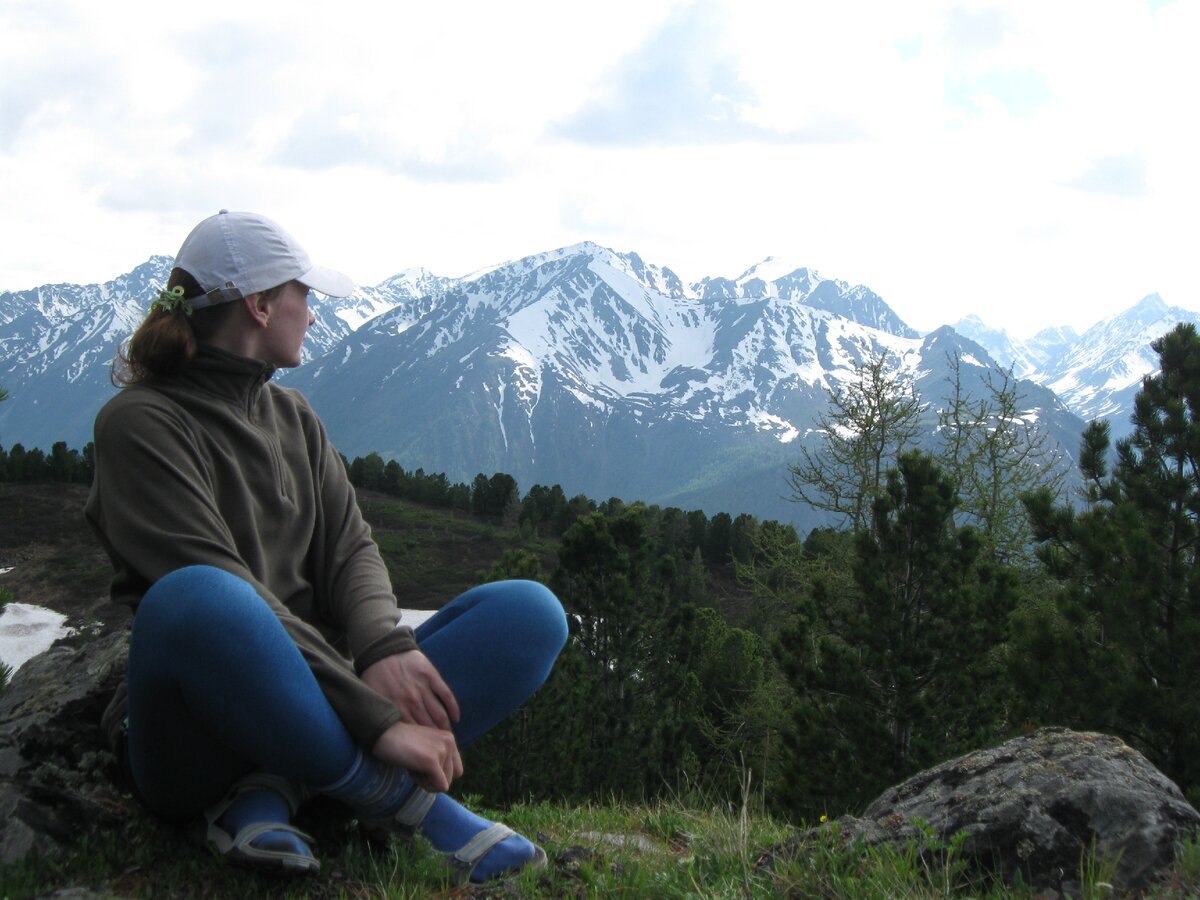 Перед выходом на перевал Каратюрек