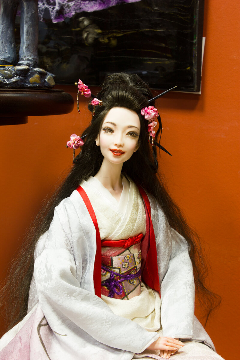 Авторская кукла.Автор Славникова Оксана. Хабаровск.