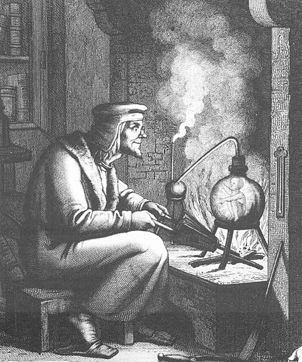 Фауст с Гомункулом