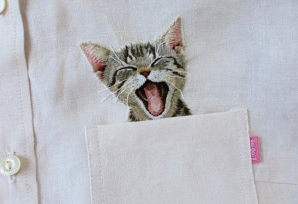 не крестик, но тоже мило, как идея...