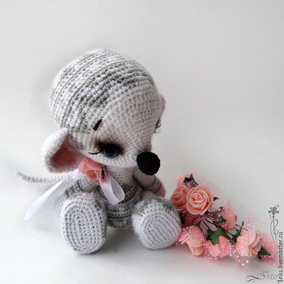 Iriss. Вязаные фантазии  © https://www.livemaster.ru/item/13238749-materialy-dlya-tvorchestva-mk-zhakkardinchiki-3-v-1-english-g