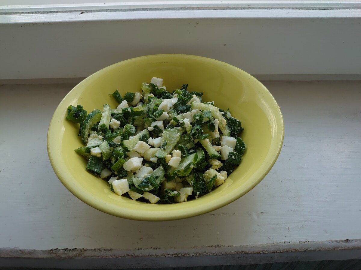 Все порезать и перемешать