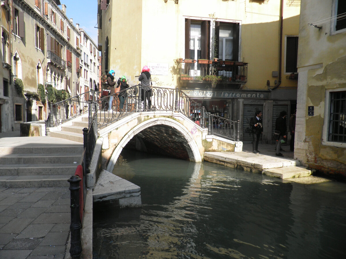 венеция мост поцелуев