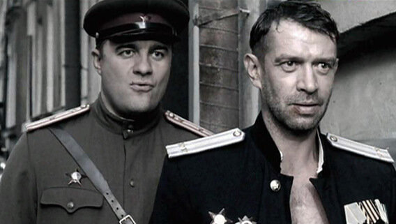 Кадр из фильма "Ликвидация". Гоцман и Кречетов.