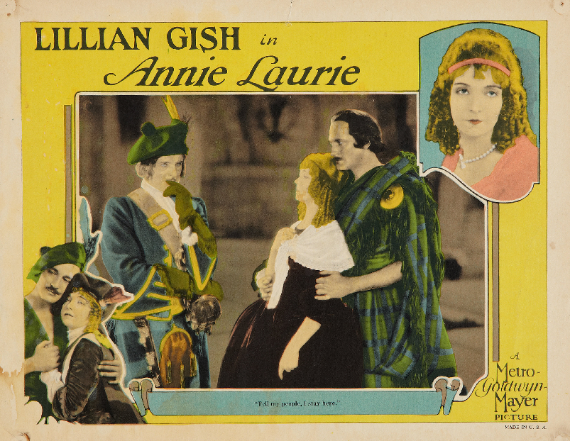 Постер фильма “Энни Лори” (Annie Laurie, 1927)