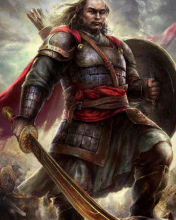 Чингисхан держит меч Эдема