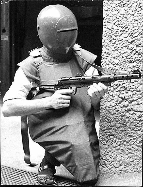Шведский полицейский, 1969 год.
