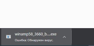 Обнаружен вирус