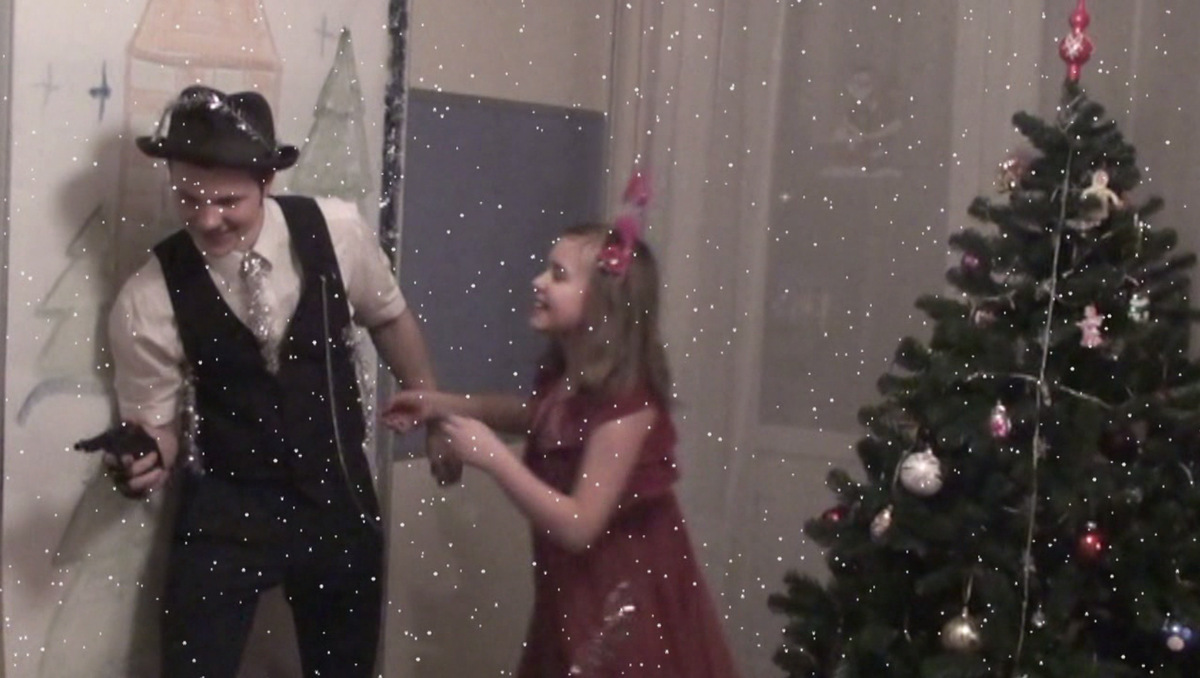 Сценка из спектакля: Аполинарий Макарович и Кото-Фея.