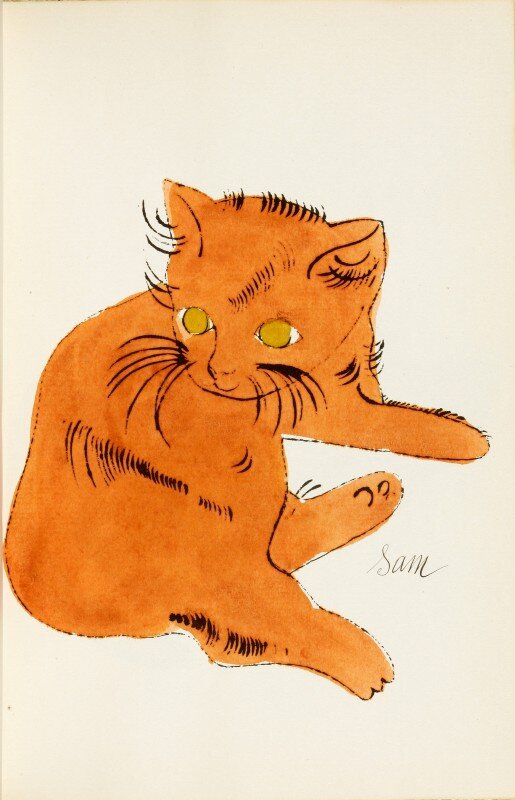 Такая вот рыжая вариация Сэма от Уорхола