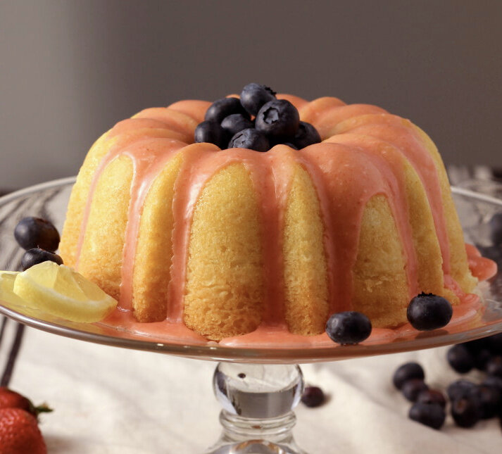 Со свежей голубикой - восхитительно