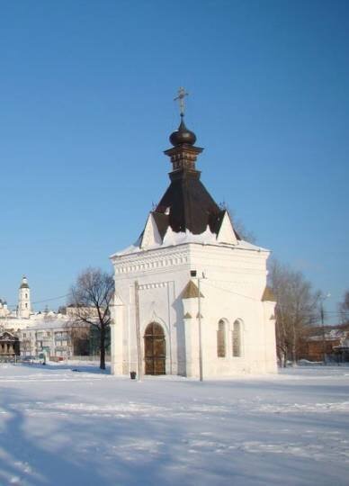 Егорьевск часовня Александра Невского