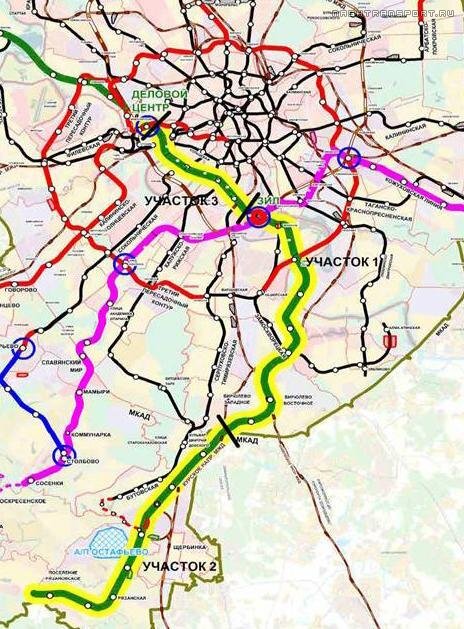 Бирюлевская линия метро на карте москвы схема до щербинки