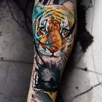 Значение татуировки Тигр (60+ фото)