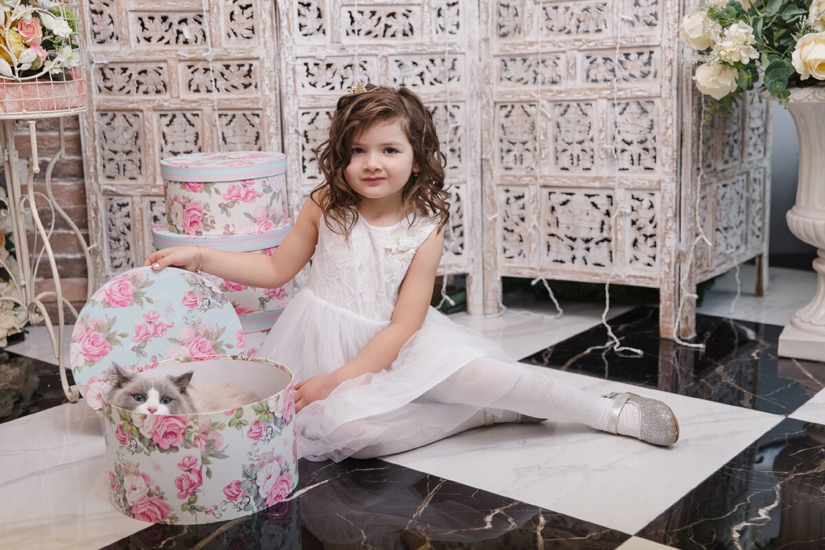 Моя Маша и кошка Ханни 