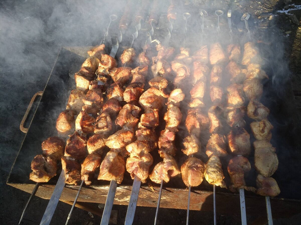 Шашлычок под коньячок