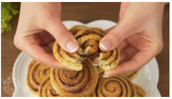 Как приготовить рецепт Творожное печенье «Рулетики»