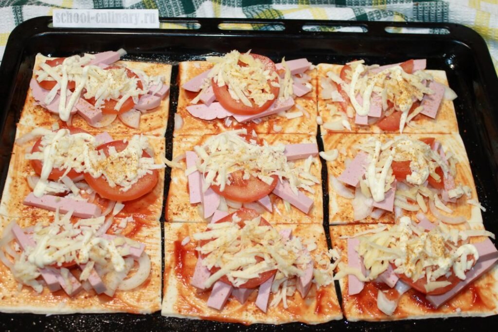 Быстрая пицца без дрожжей - рецепт приготовления с фото от пиццерии Cipollino Pizza на Подоле