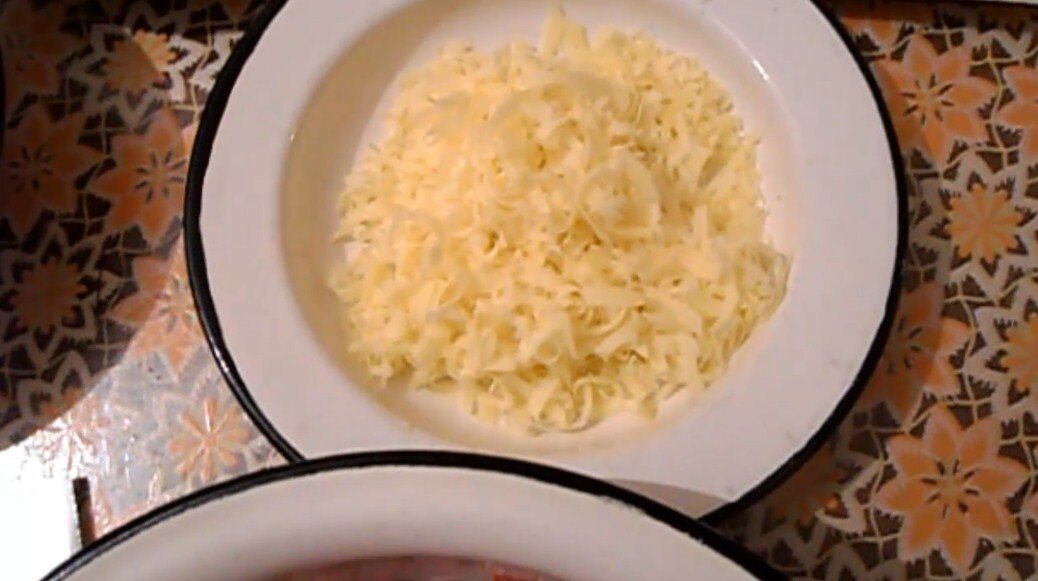 натертый сыр