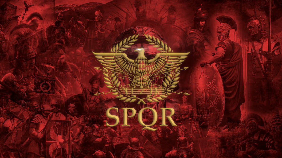 Римский Штандарт SPQR