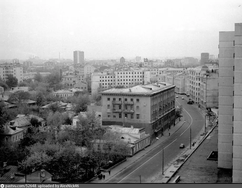 Большая Полянка в 1972 году. Автор:А. Н. Крутов.