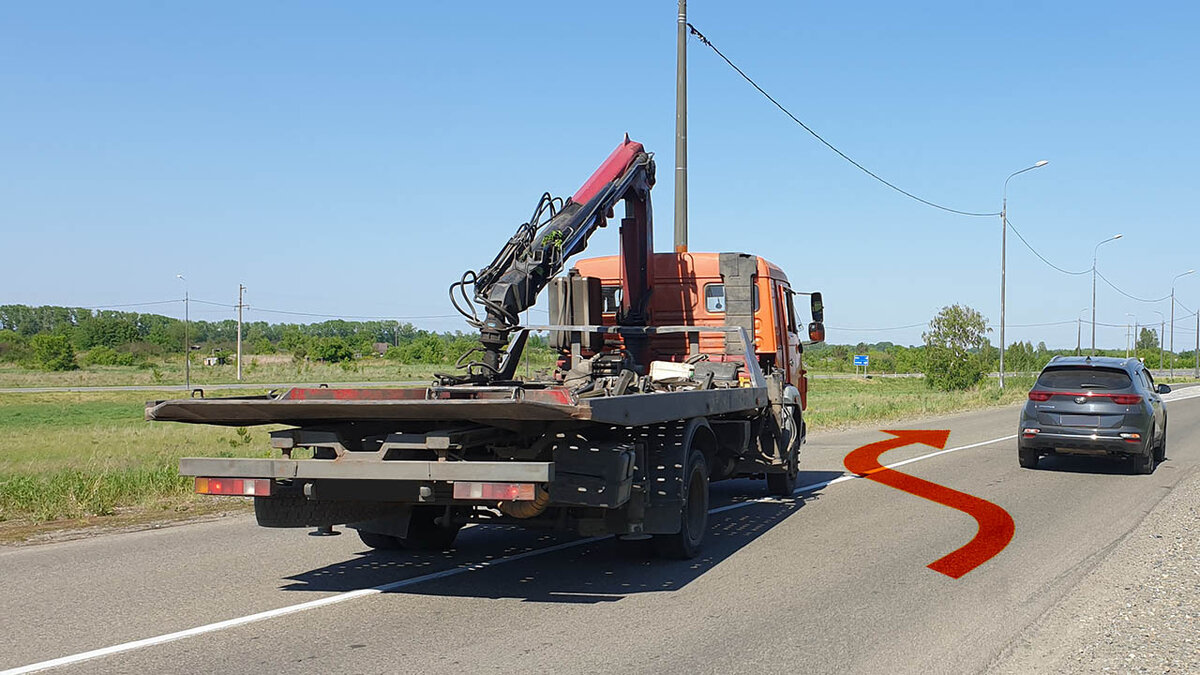 Объезд автомобиля через сплошную, фото: njcar.ru