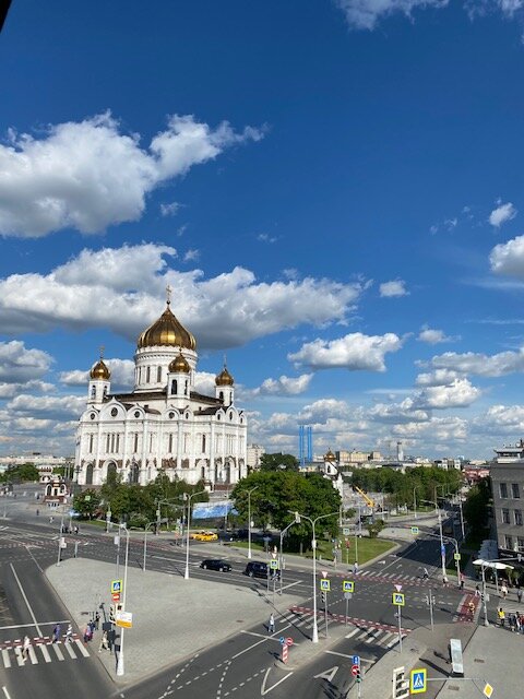 На фото Храм Христа спасителя