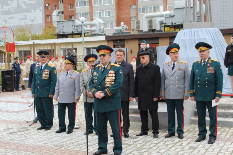 Открытие обновленного обелиска