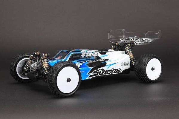 4WD Багги масштаба 1/10 Sworkz S14-3 на резине Schumacher