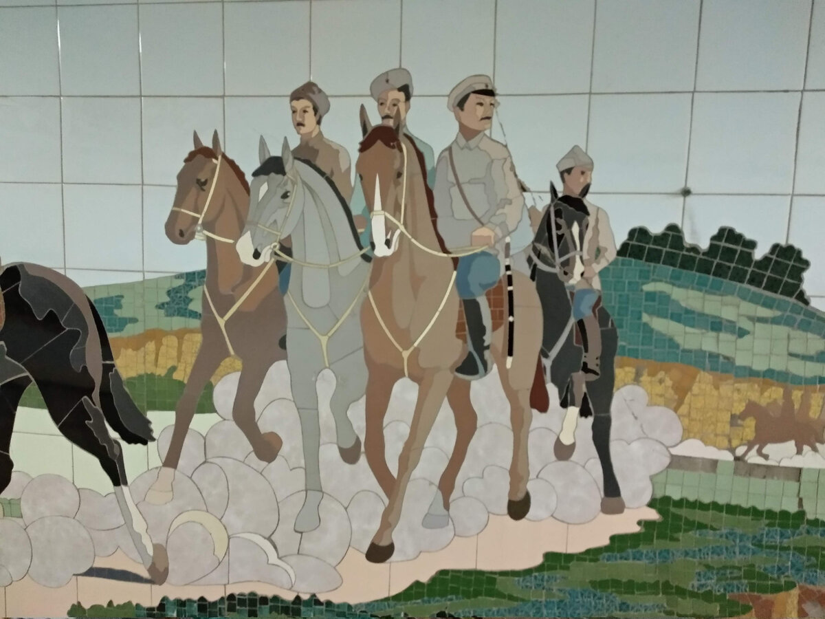 Посмотрите, какие кони! А какие персонажи!