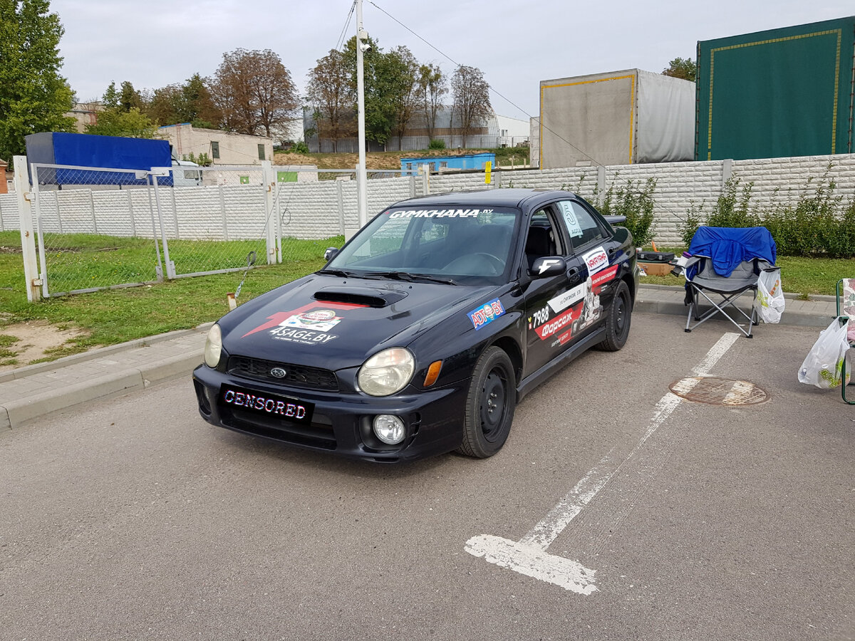 Subaru Impreza WRX 2002 - машина участника