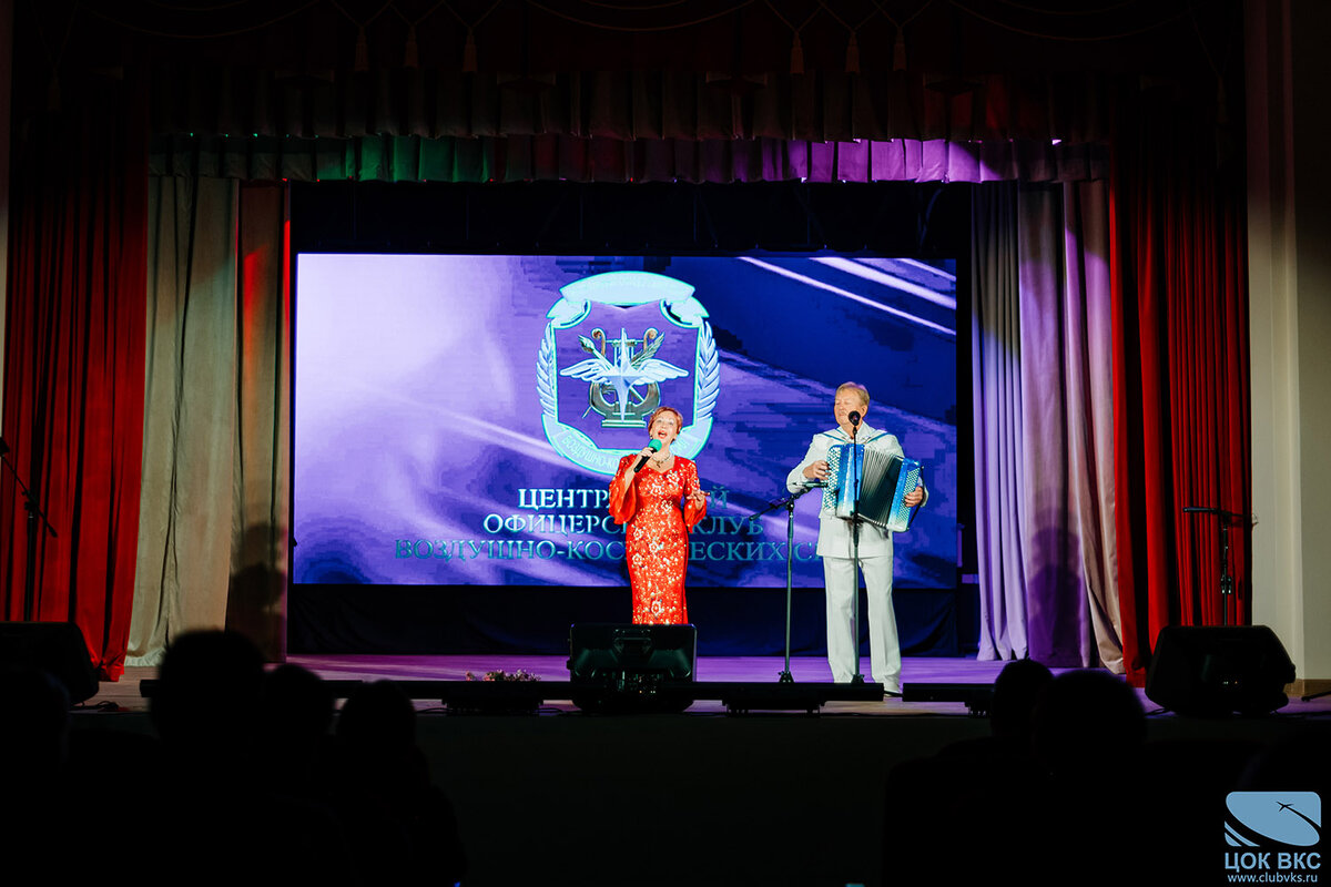 Праздничный концерт творческой группы ЦОК ВКС на торжествах в честь Дня Космических войск