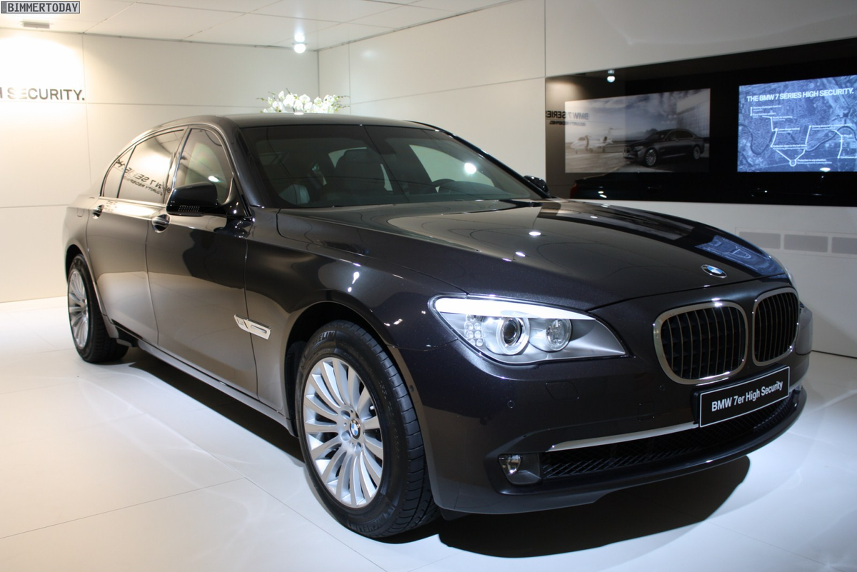 Бронированная BMW 7 серии High Security