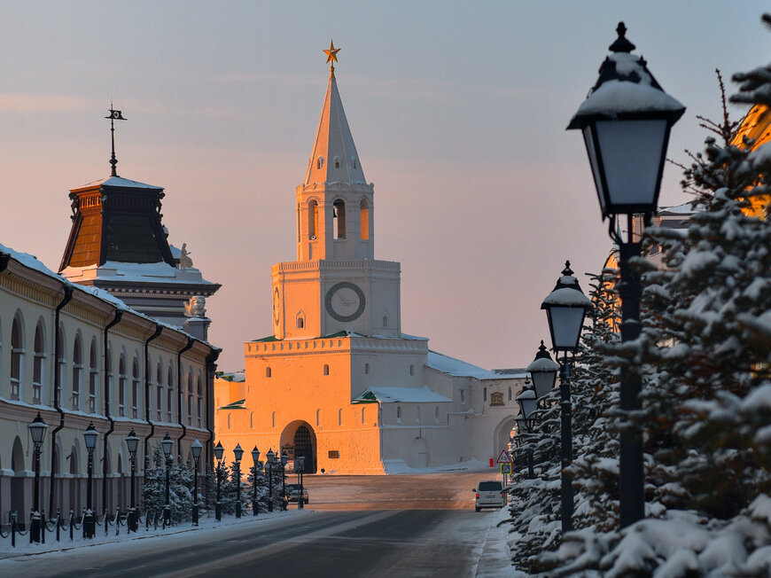 Кремлевская Казань зимой