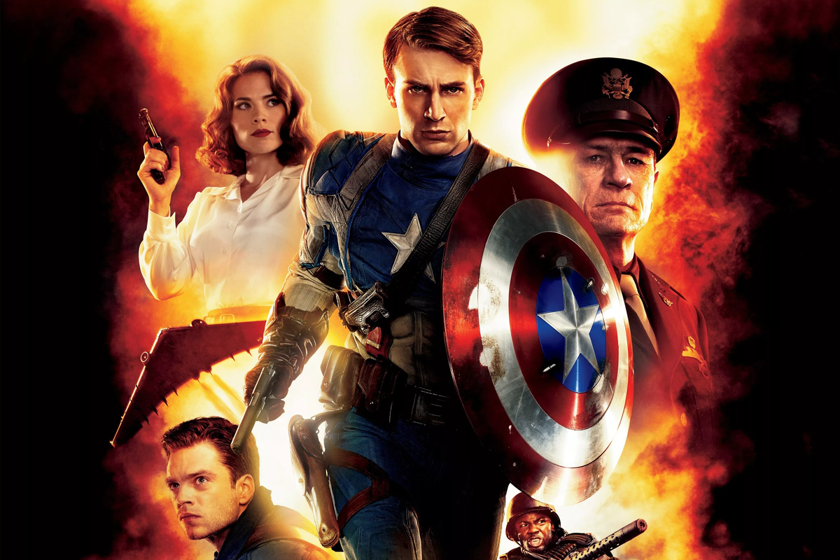 The first avenger. Томми ли Джонс первый мститель.