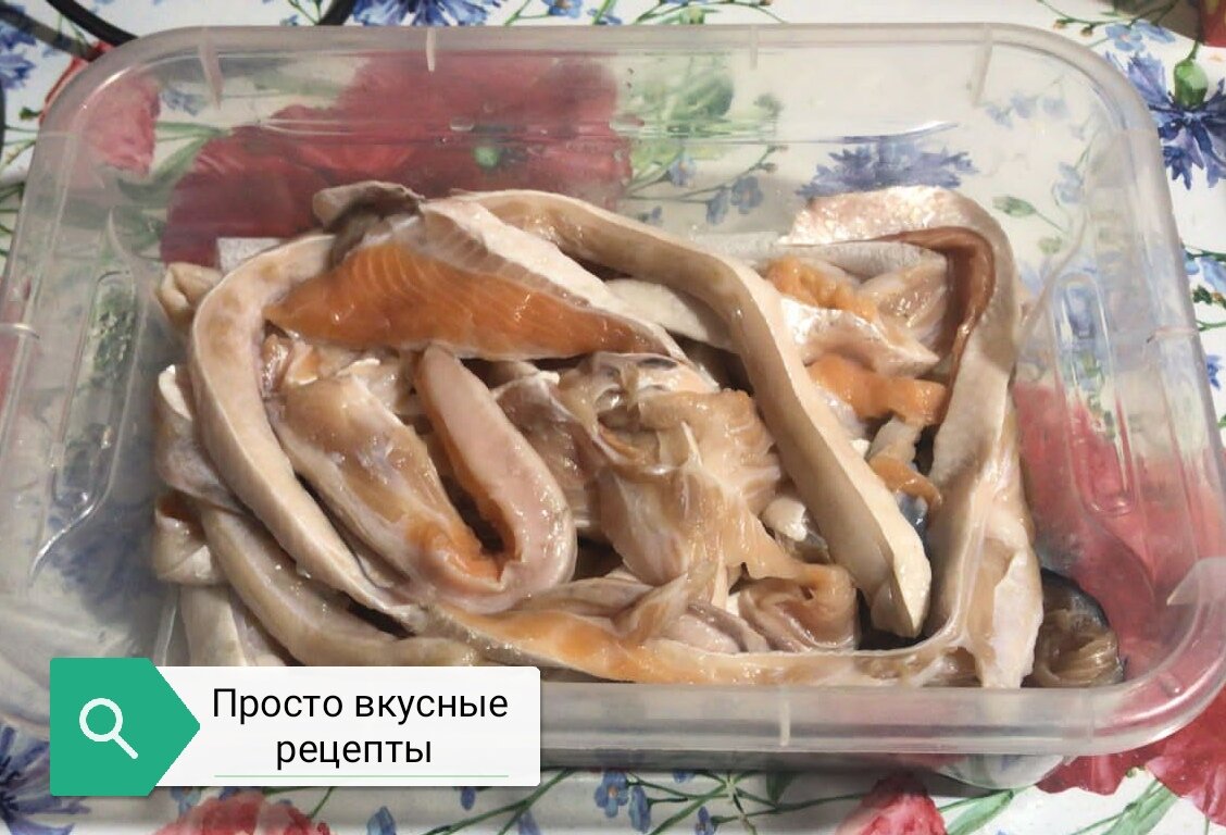 Солёные брюшки сёмги » Вкусно и просто. Кулинарные рецепты с фото и видео