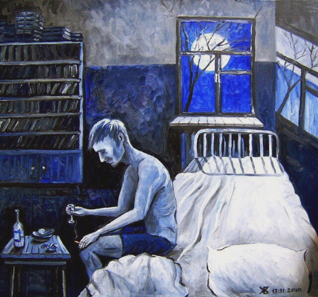 Вячеслав Жданов, "Уныние/Ночь", 2010