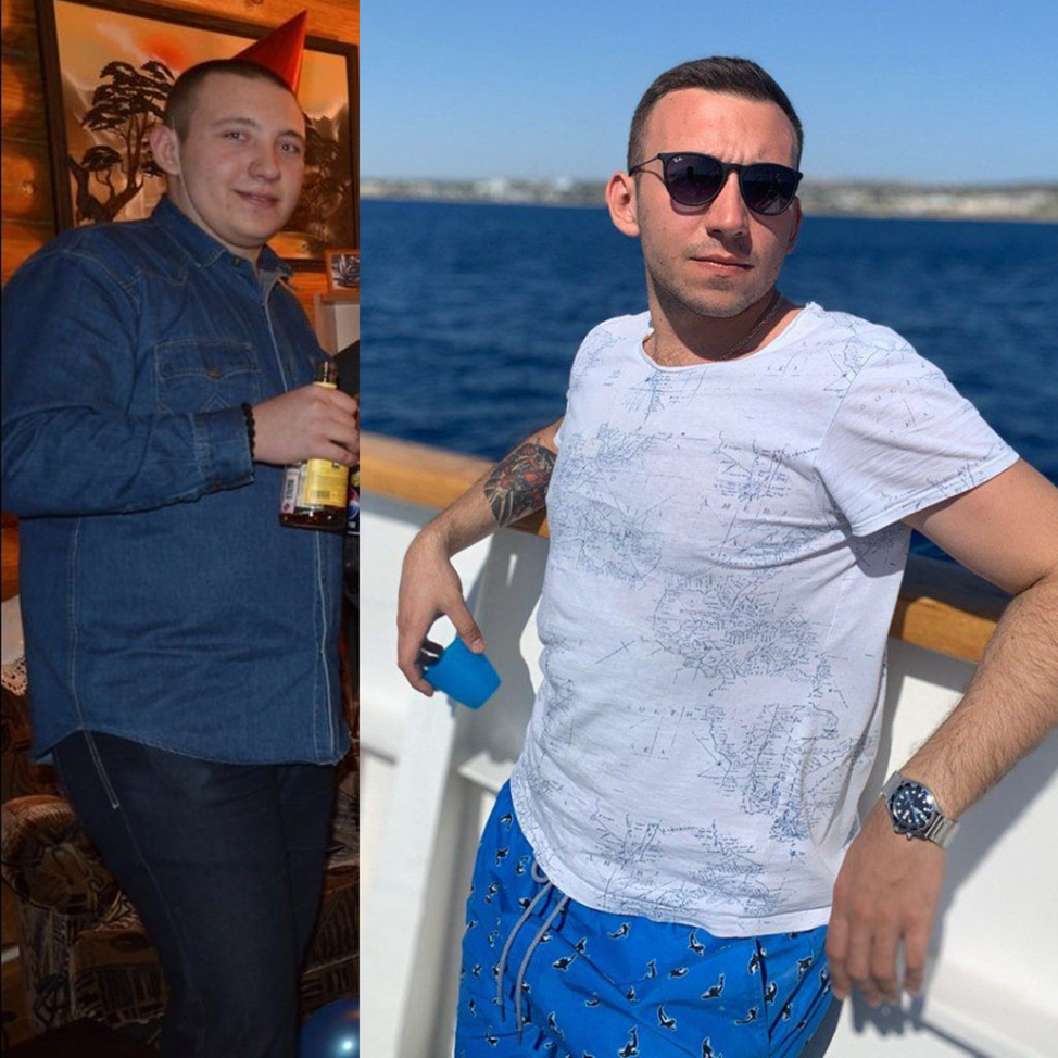 История похудения Павла